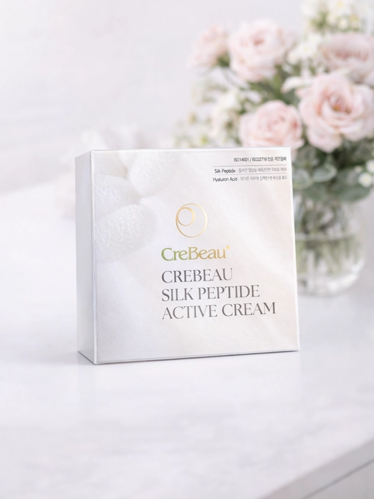 Крем CreBeau Silk Peptide осветление, против морщин, эффект glow