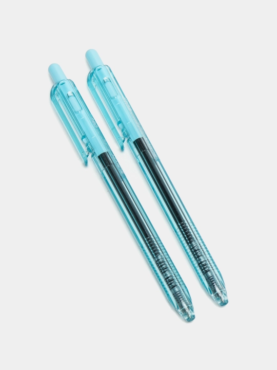 Avtomatik sharikli ruchka 0.5 mm, Blue Deli Scrvin EQ105C-BL 2 dona