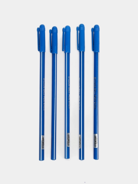 Ручка шариковая синий Luxor BLULUX  DF-1 BP 19902, в пачке 5 штук - 