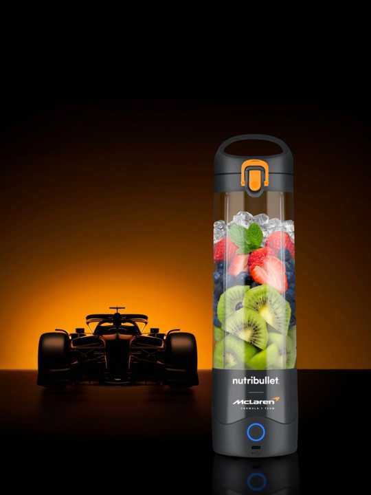 Portativ blender Nutribullet NBP003GO-MC, NBP003PA-MC McLaren, 530 ml