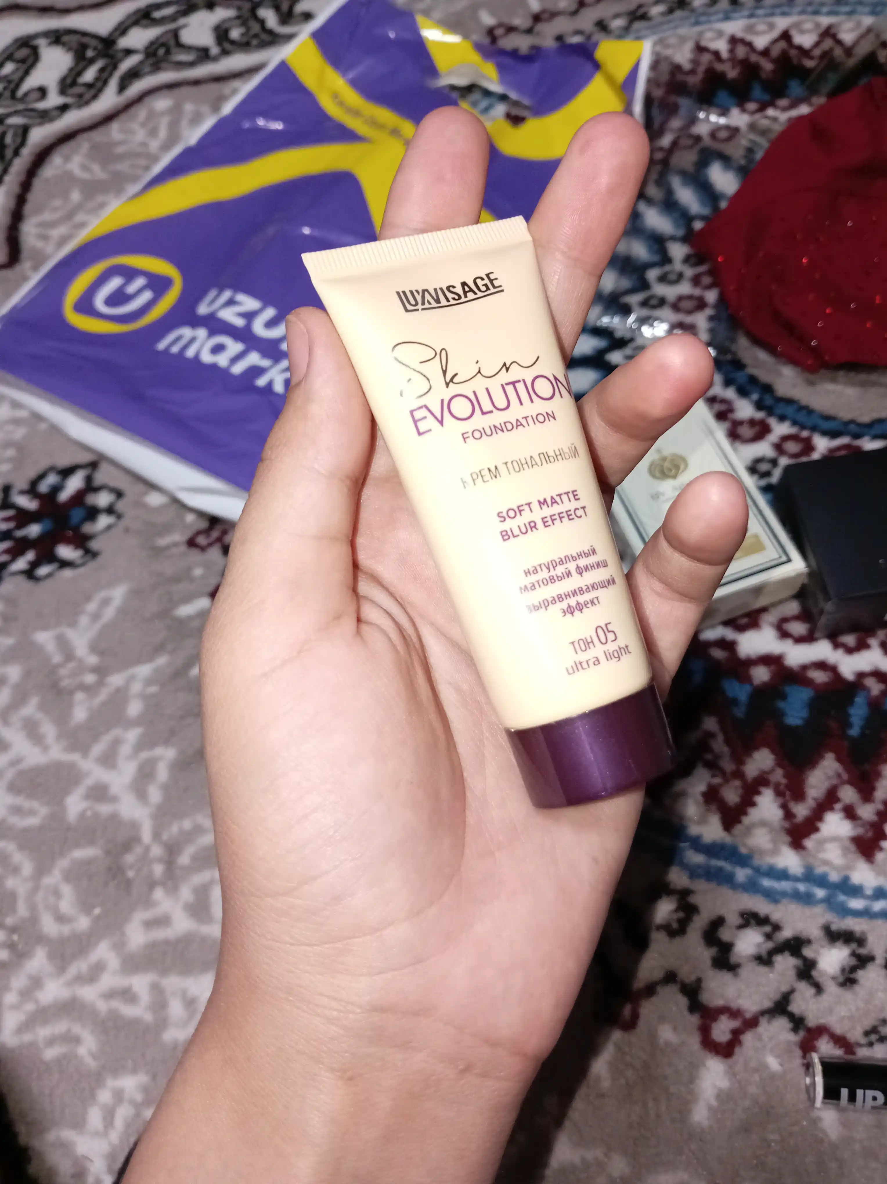 Luxvisage Skin Evolution soft matte blur effect yuz uchun tonal vositasi, 35ml