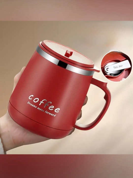 Choy va qahva ichimliklari uchun termokrujka stakan 24 soat issiqlik saqlab turadi 480ml