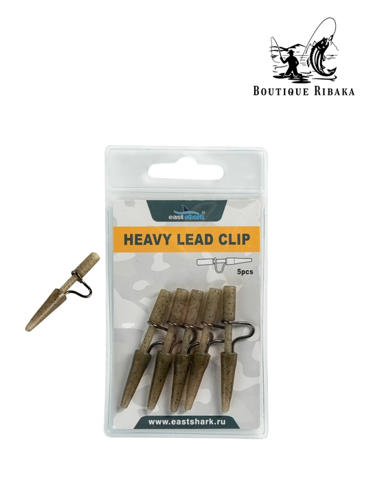 Безопасная клипса для груза ES-333 HEAVY LEAD CLIP (5 шт.) - 