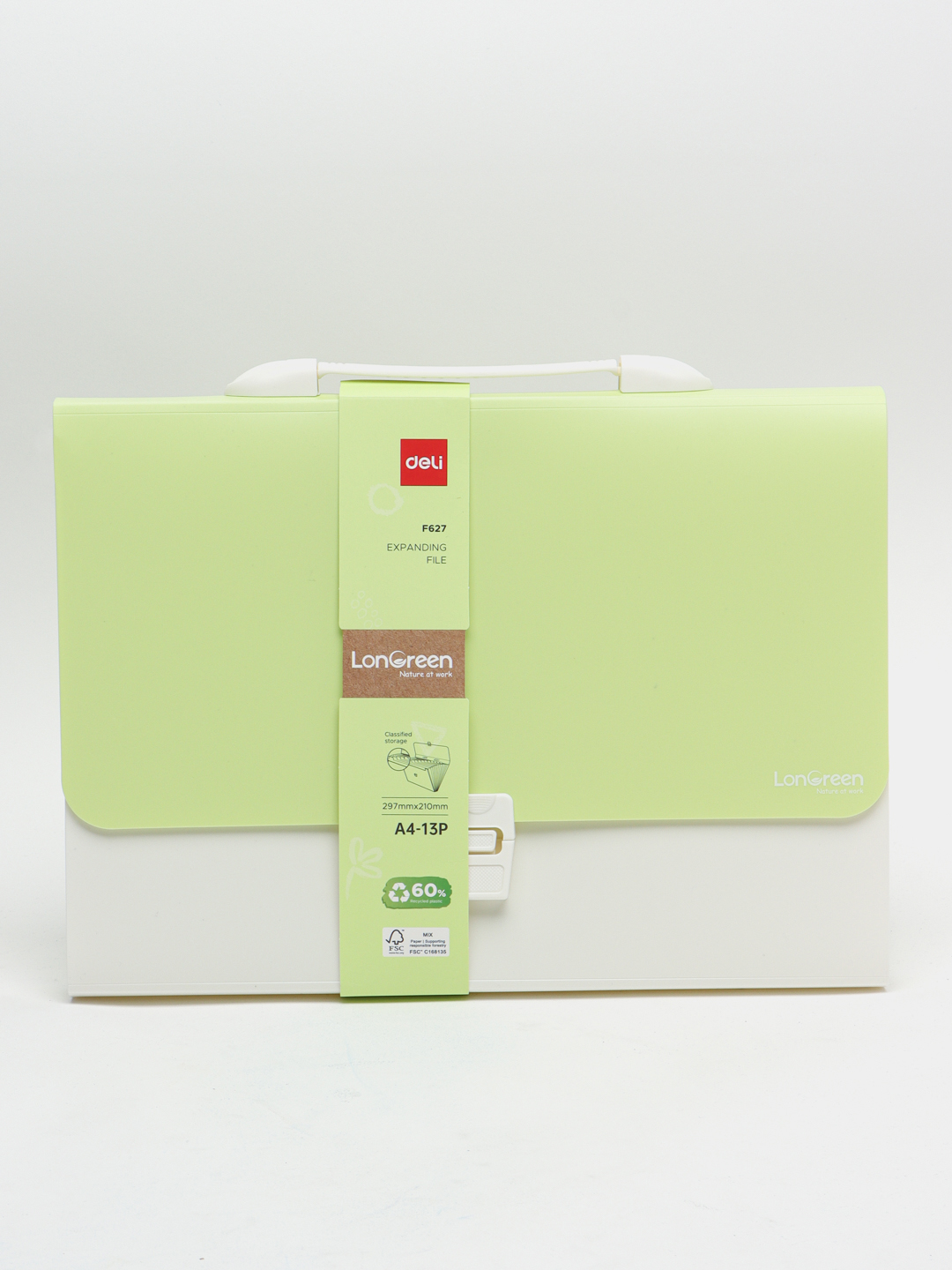 Deli LonGreen EF627 A4 portfeli, 13 ta bo‘lim - 