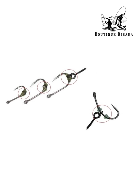 Hook Beads konussimon boncuk (20 dona) – ilgak uchun stopor