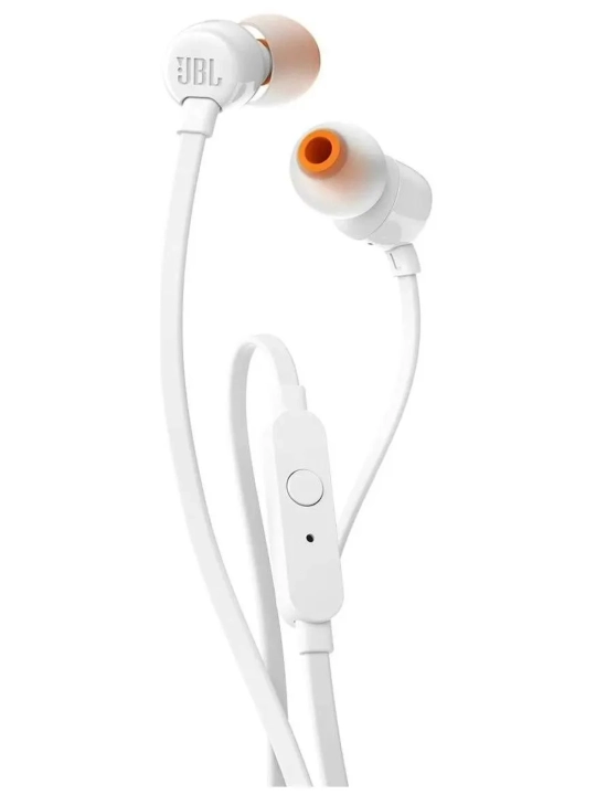 JBL T110 simli quloqchinlar, kanal ichidagi, mikrofonli, 3,5 mm