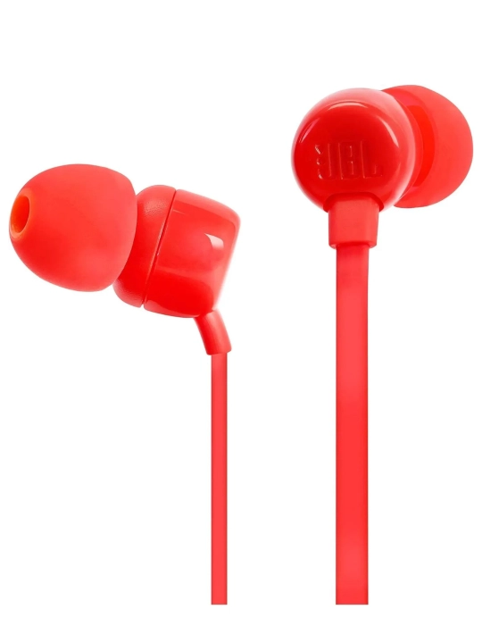 Наушники проводные JBL T110, внутриканальные, с микрофоном, 3,5 мм