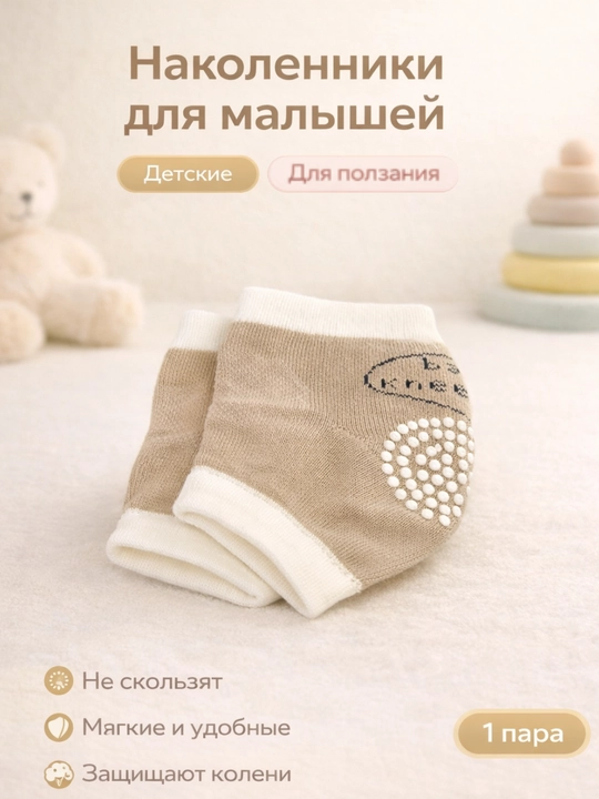 Наколенники для малышей дыщящий материал - 