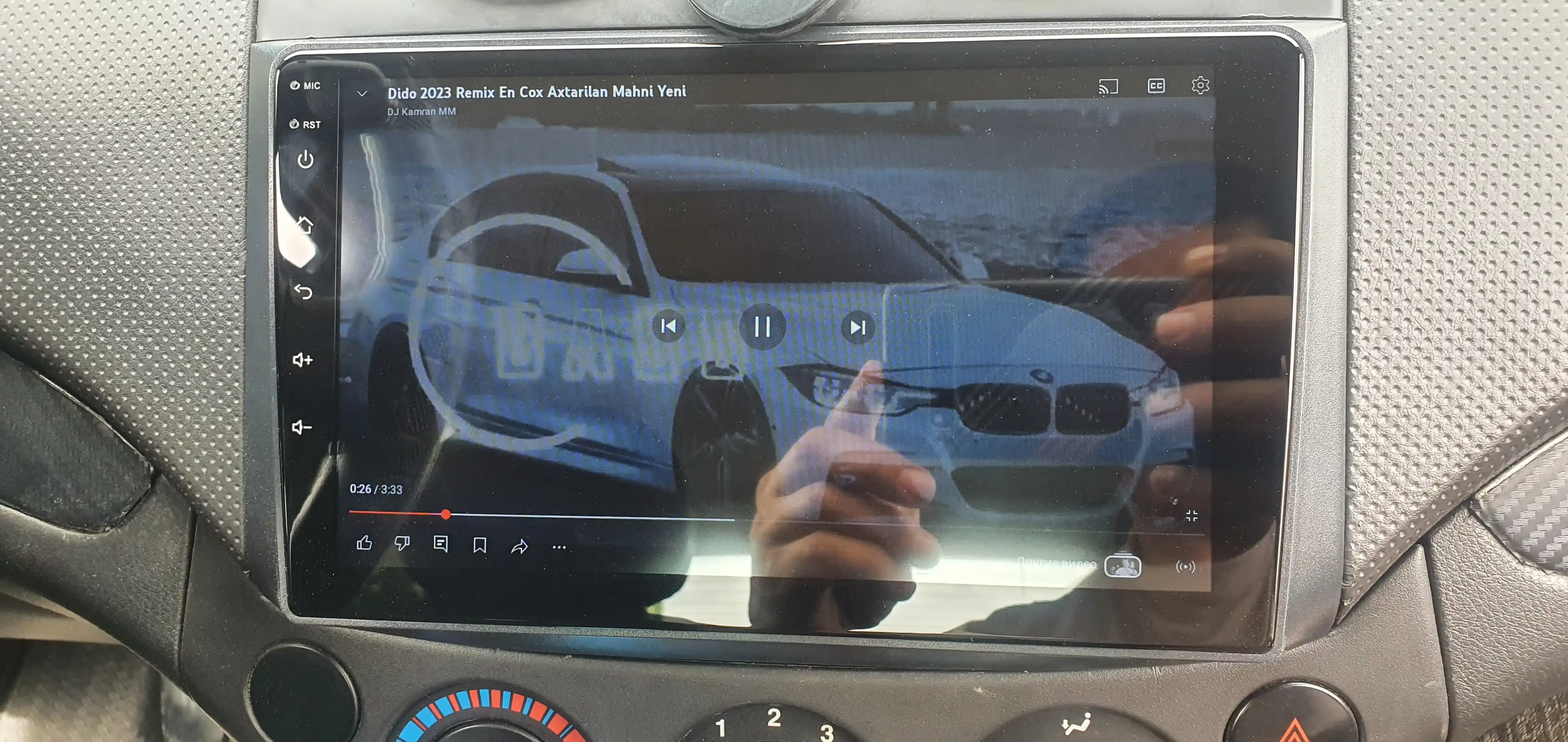 Gentra, Cobalt, Spark, Nexia 1, 2, 3 Damas, Matiz uchun Kenwood avtomobil monitorlari