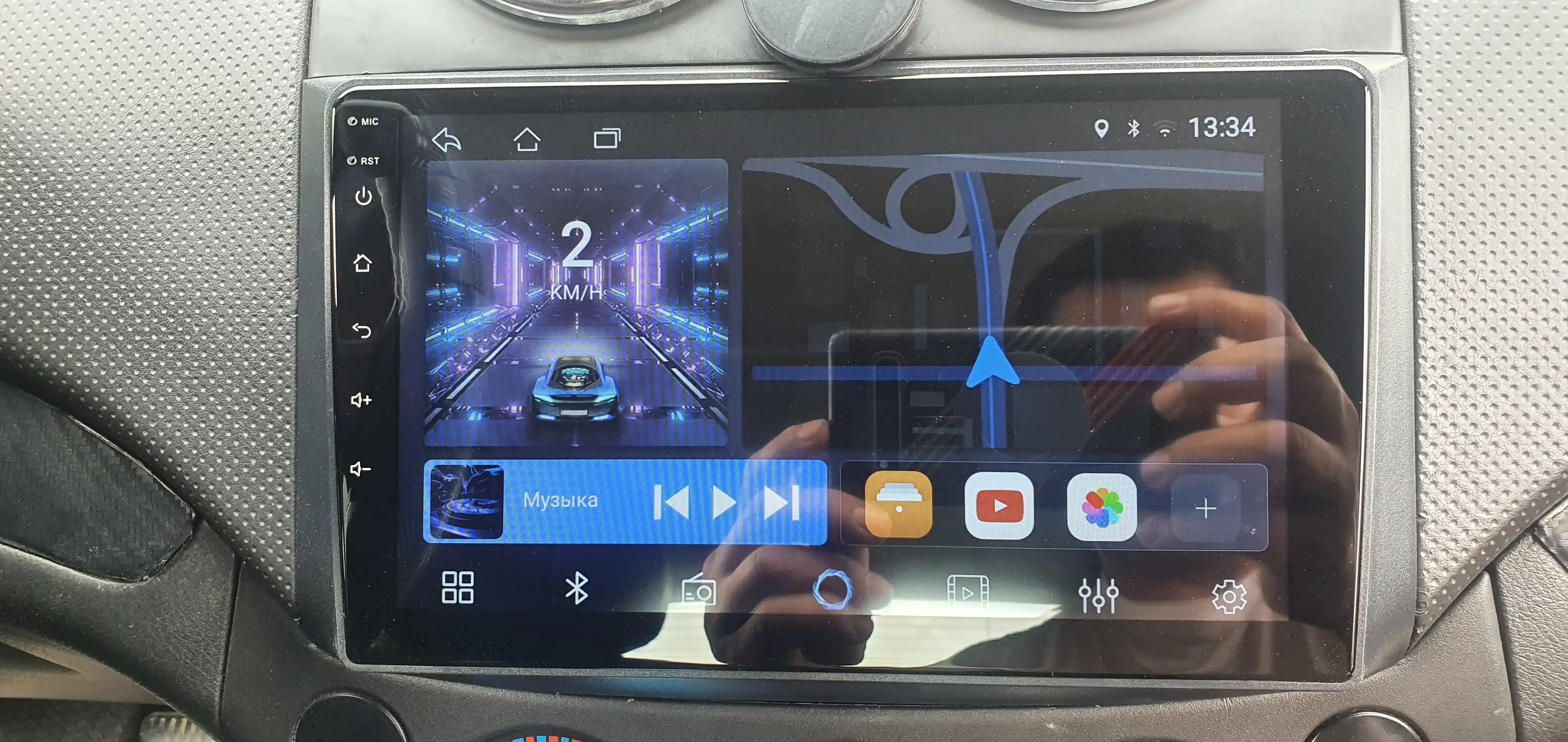 Gentra, Cobalt, Spark, Nexia 1, 2, 3 Damas, Matiz uchun Kenwood avtomobil monitorlari