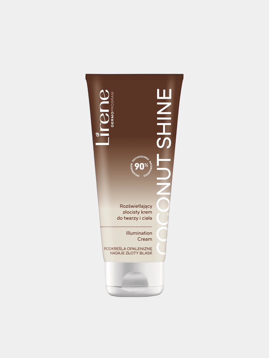 Lirene yuz va tana uchun krem kokos yog‘dusi oqartiruvchi 150ml - 