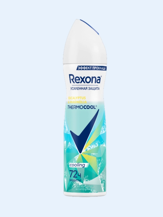 Dezodorant sprey antiperspirant Rexona Women Eucalyptus & Magnolia Thermocool, 150 ml - 