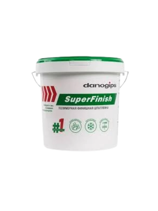 SuperFinish готовая шпатлевка – для стен и потолка, внутренняя отделка, полимерная