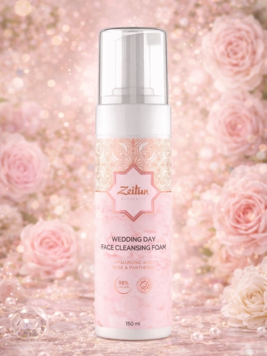 Пенка для умывания лица ZEITUN WEDDING DAY, 150 мл  - 