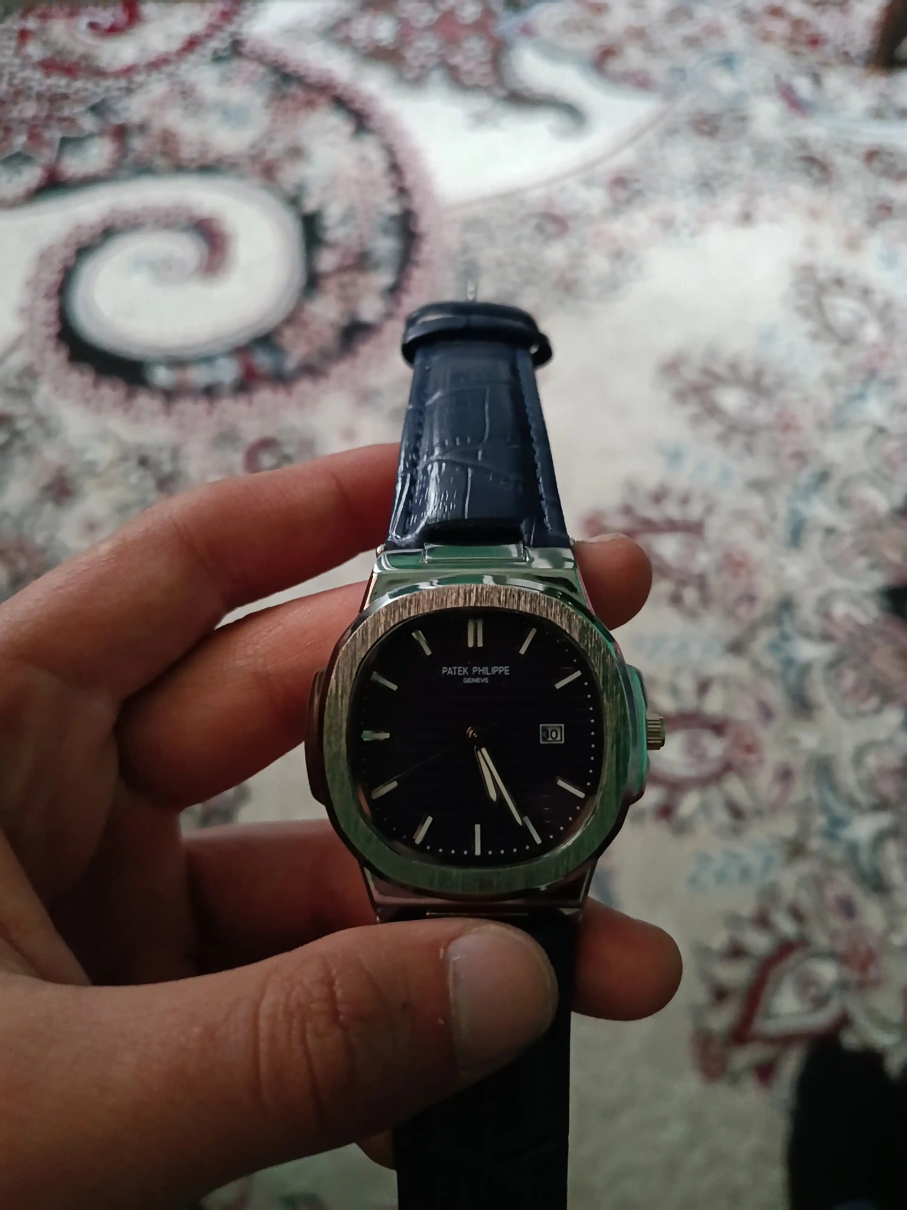 Erkaklar qo'l soati Patek Philippe, sovg'a qutisi bilan