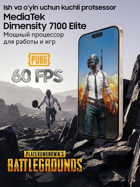 HONOR 600 Lite 5G zarbalarga chidamli smartfon, 8/256 GB, giftbox sov'gaga