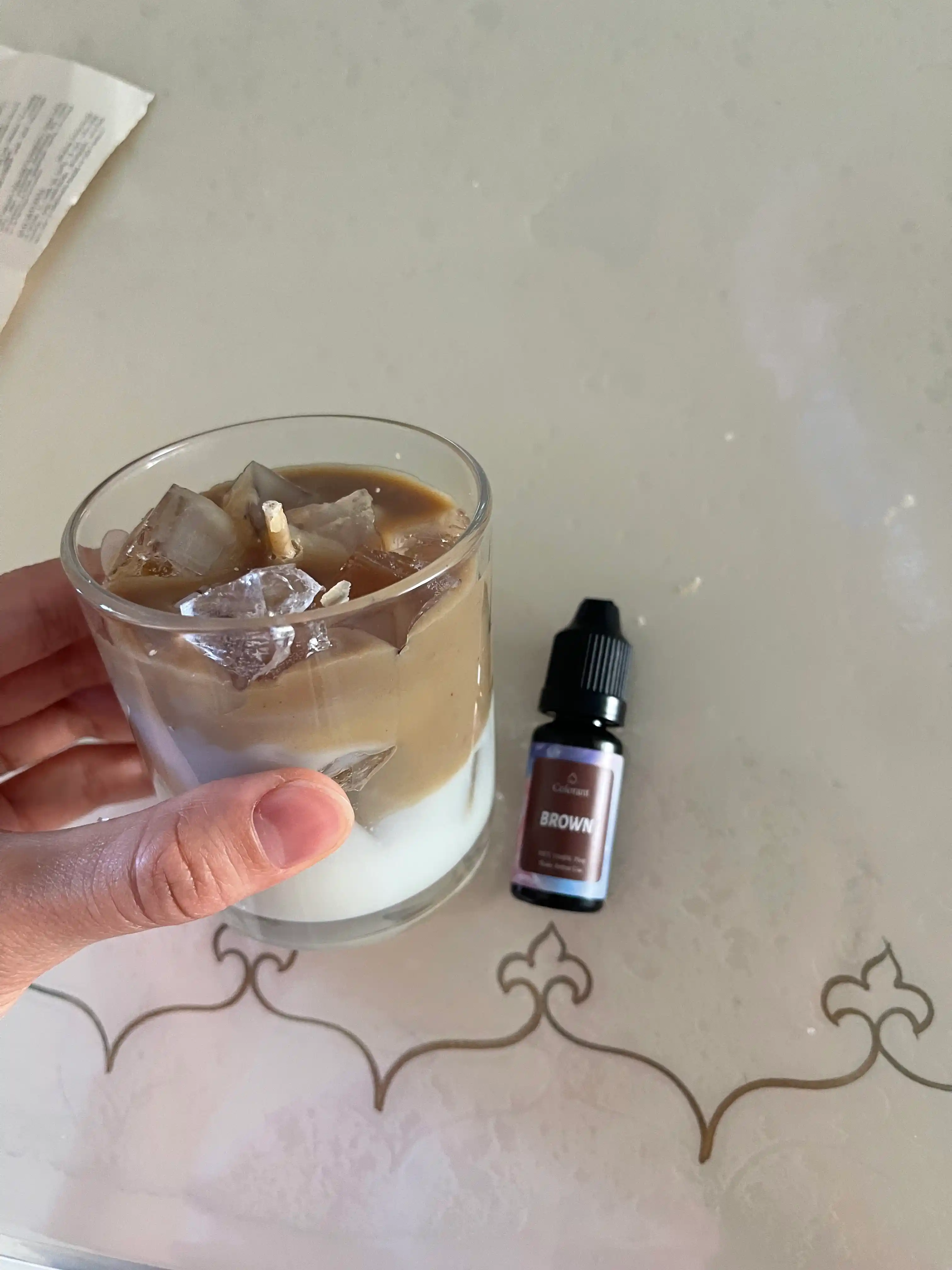 Sham va sovun bo'yoq, mum va sovun uchun suyuq pigment 10 ml