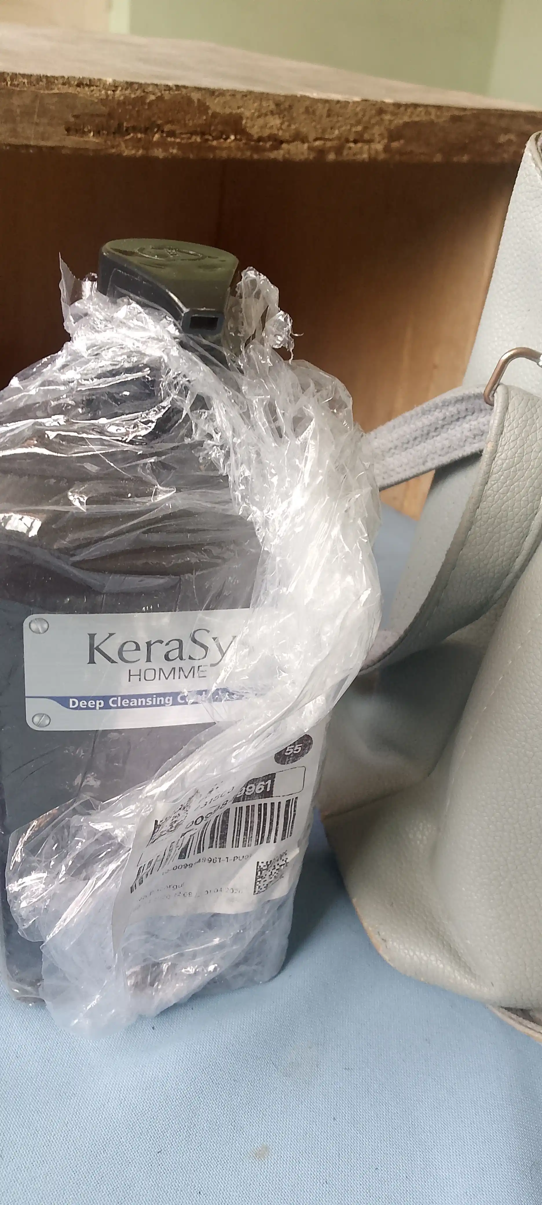 Шампунь для мужчин, глубокое очищение с ментолом, Kerasys Homme, 550 мл
