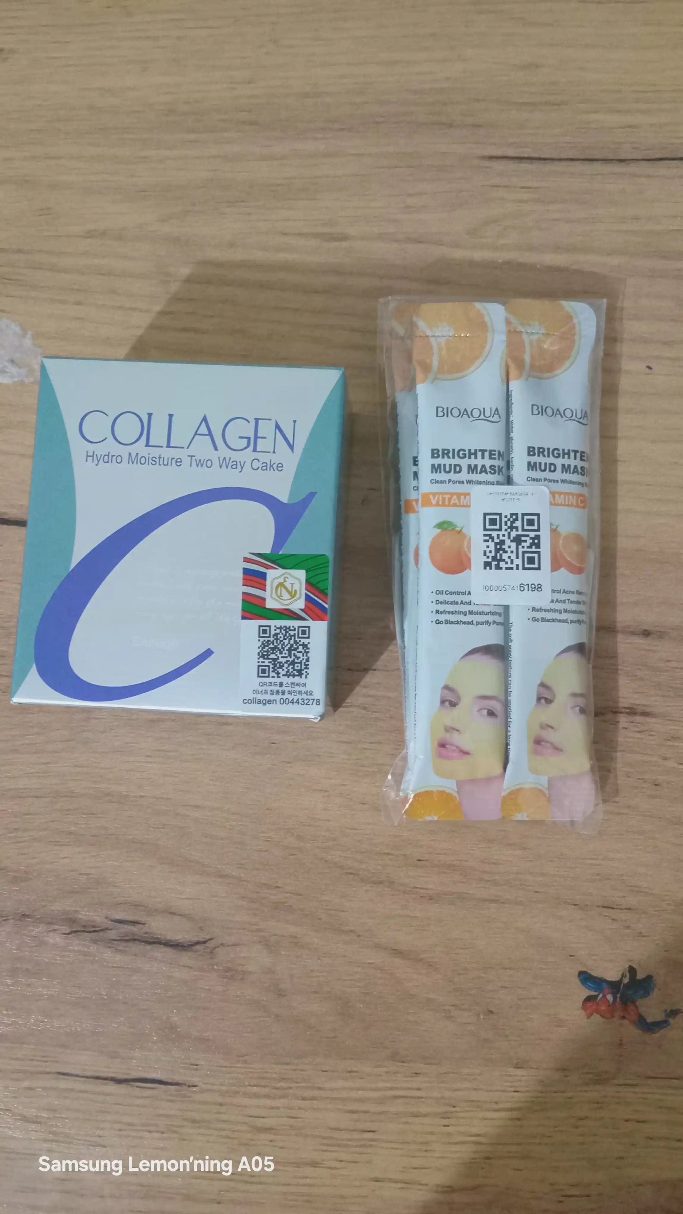 Пудра для лица с коллагеном, SPF 25+, подходит для всех типов кожи
