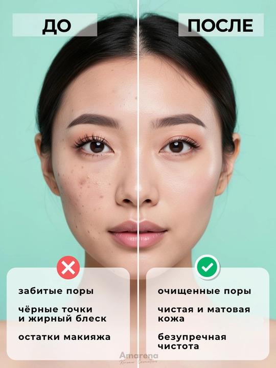 Пенка для снятия макияжа Shary 3 в 1, cleanser, умывалка для лица, корейская косметика