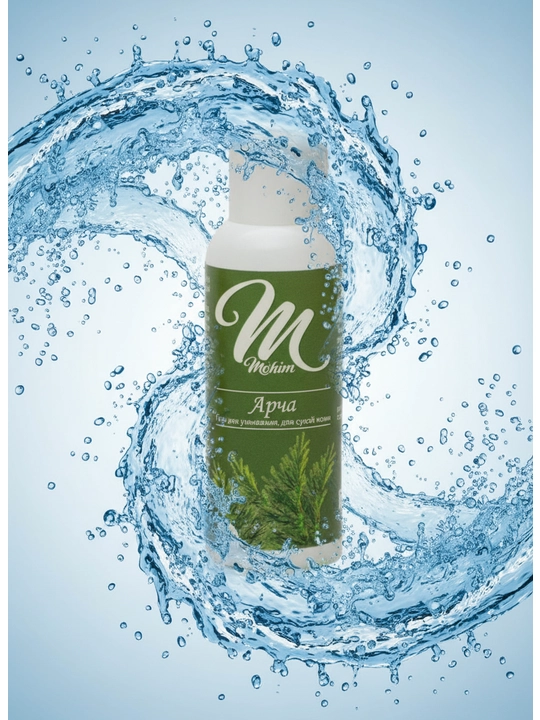 Archa tabiiy yuz yuvish geli, quruq va ta'sirchan yuz terilari uchun, 100 ml - 