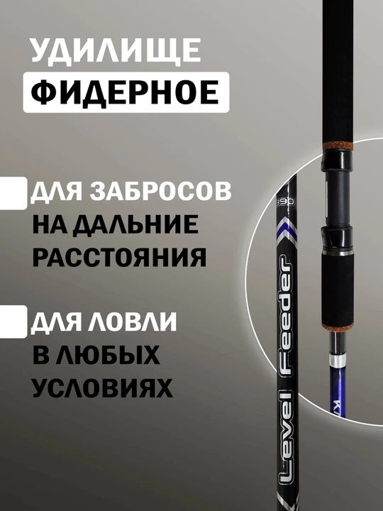 Профессиональное фидерное удилище для рыбалки