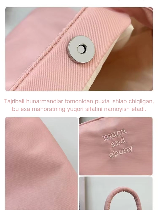 Yozgi moda bir rangli, badiiy uslub, baxmal yelka sumkasi