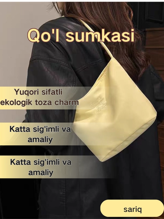 Yozgi moda bir rangli, badiiy uslub, baxmal yelka sumkasi