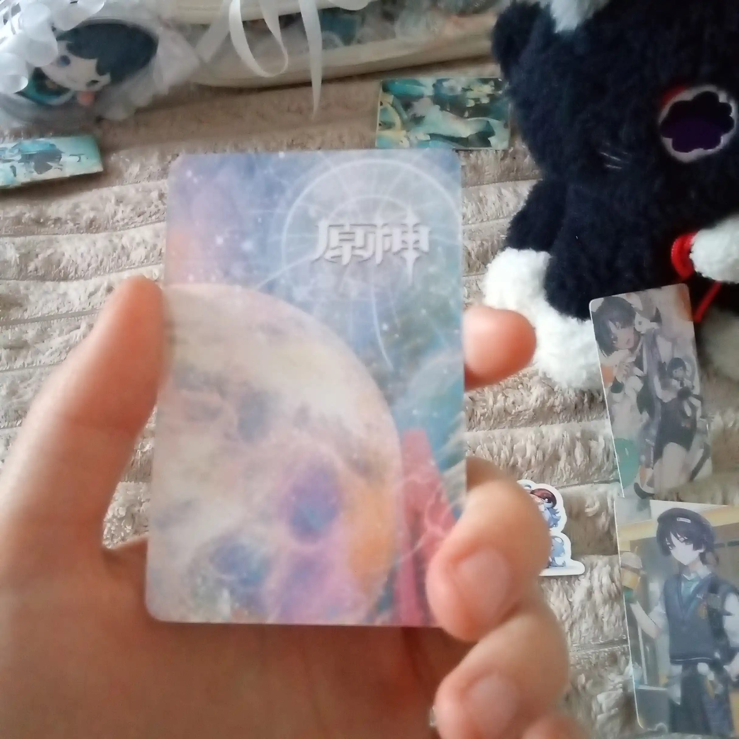 Коллекционные Lomo карточки Genshin Impact, Honkai Star Rail 5 Штук, Рандом