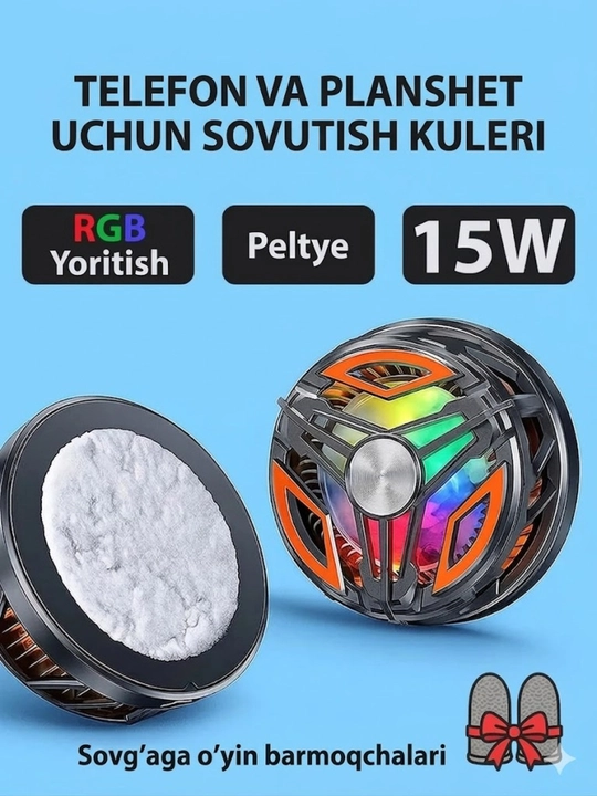 Telefon sovutgichi, PUBG va o'yinlar uchun kuler,TL01, muzlatadi -01, -15 avto - 