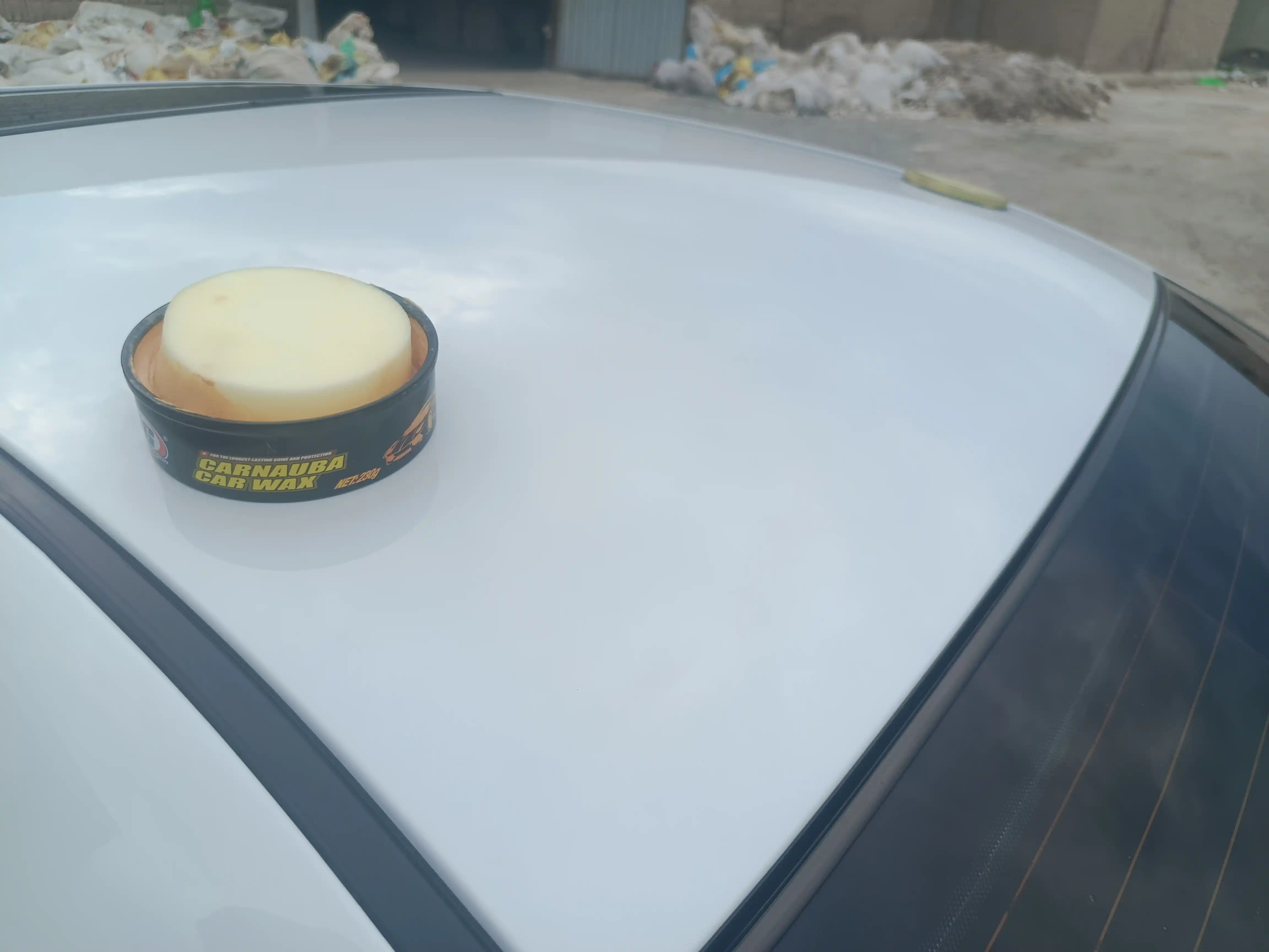 Автомобильный полироль DG Carnauba Car Wax, 200 г, на основе карнаубского воска