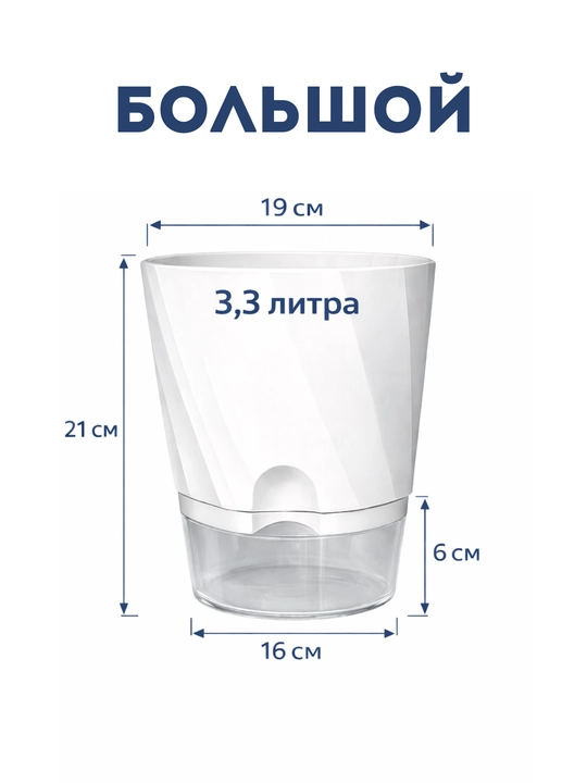 Xona o‘simliklari uchun fitilli sug‘orishli gultuvagi