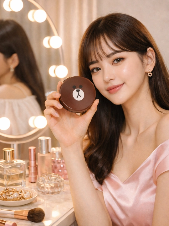 Пудра для лица 5 в 1 Anna Rose SPF 50+/РА+++ - 