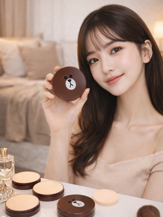 Пудра для лица 5 в 1 Anna Rose SPF 50+/РА+++