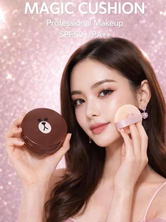 Пудра для лица 5 в 1 Anna Rose SPF 50+/РА+++