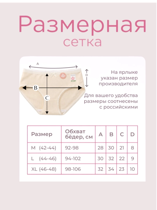 Ayollar uchun trusiklar, Ayollar uchun paxta slip trusiklari. Ayollar uchun ichki kiymlar