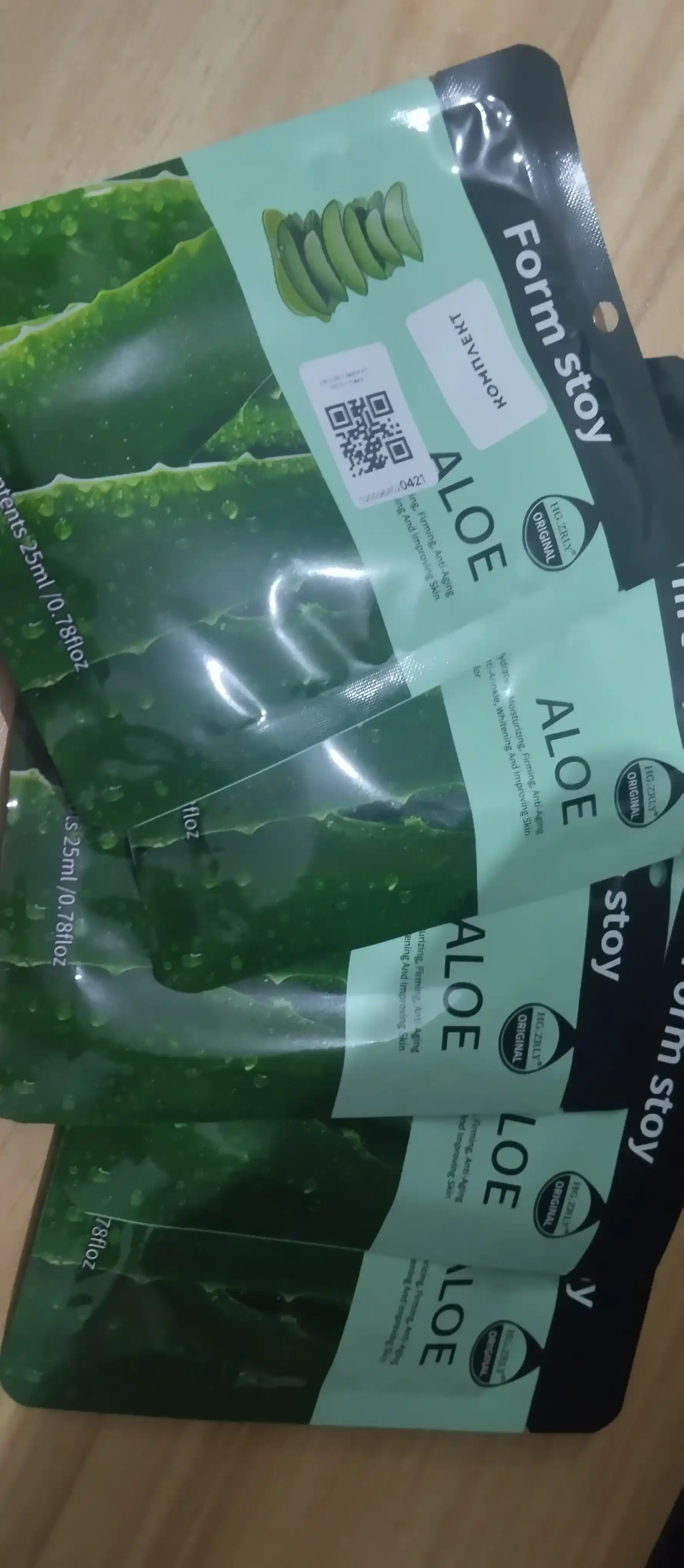 Matodan yuz niqobi, aloe, avokado, kollagen, shiliq qurt, anor, tabiiy ingredientlardan 