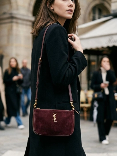 Женская сумка кросс-боди от YSL, через плечо, из экокожи, отличный подарок