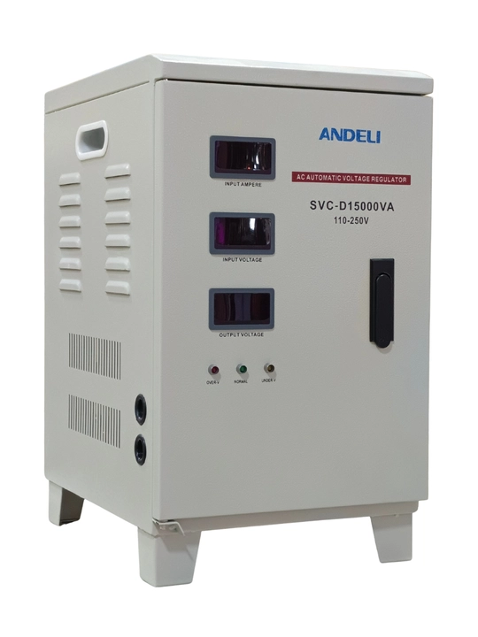 Стабилизатор ANDELI SVC-D15000VA 15кВА, медный, 220V ±3%, промышленный