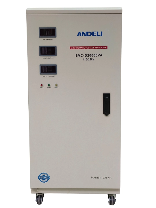 Стабилизатор ANDELI SVC-D20000VA 20кВА, медный, 220V ±3%, промышленный