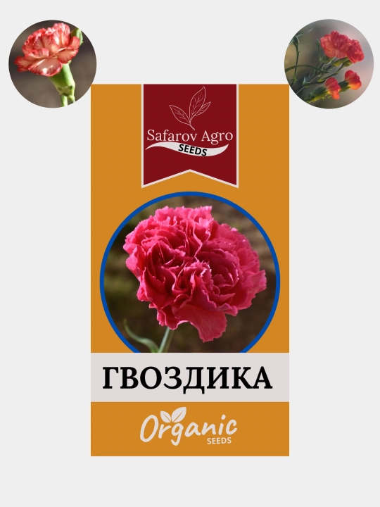 Семена цветов Цинния, Портулак, Гвоздика, Клеома, Георгина. Сальвия, семя - 