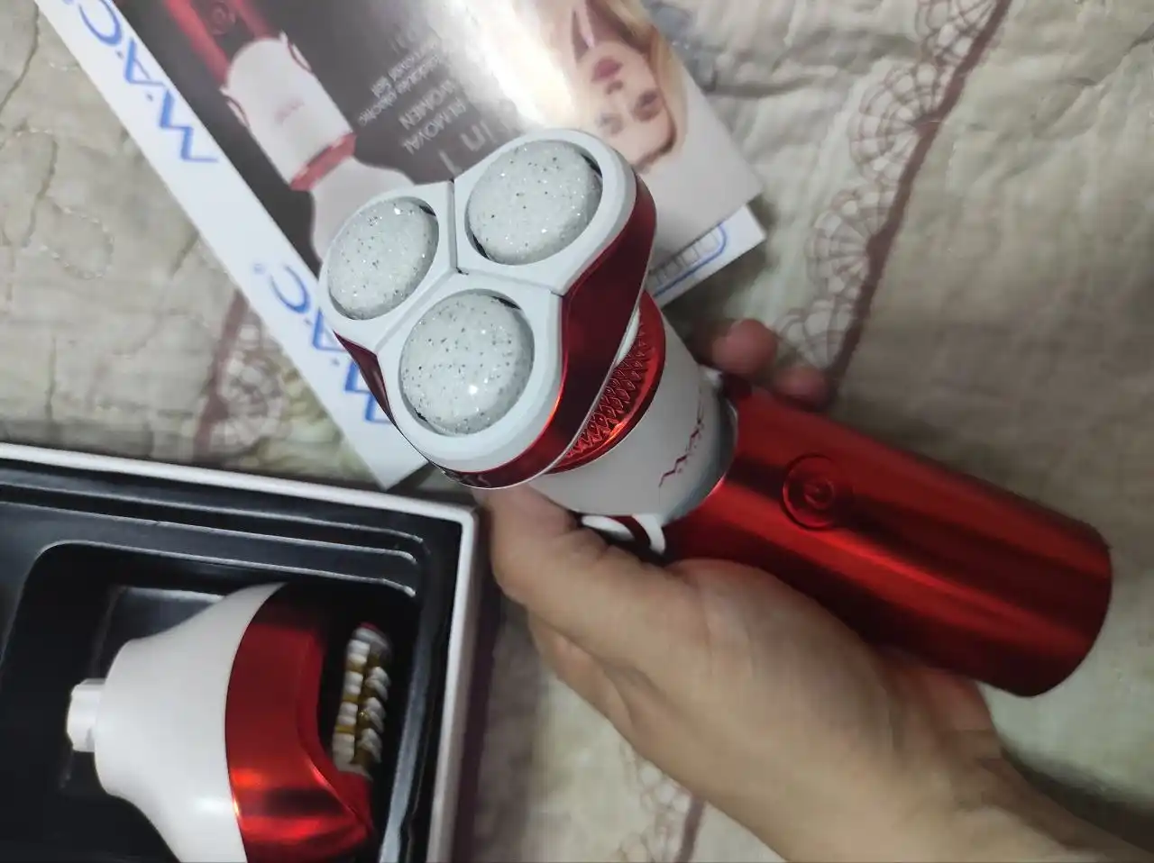 Simsiz epilyator M.A.C. Styler, ayollar uchun professional depilyator