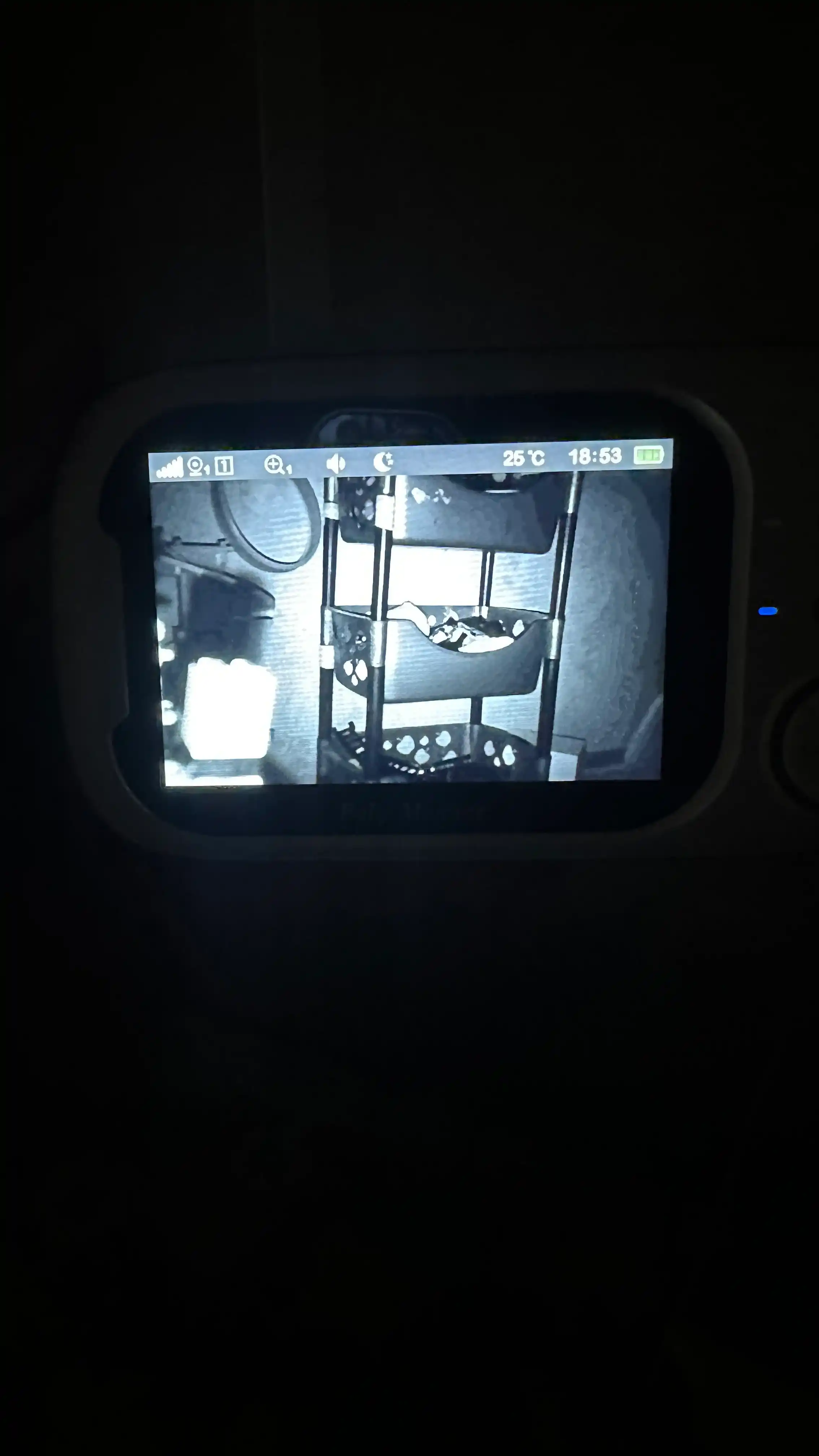 Monitor, tungi ko'rish kamerasi, ovozli simsiz video chaqaloq monitori