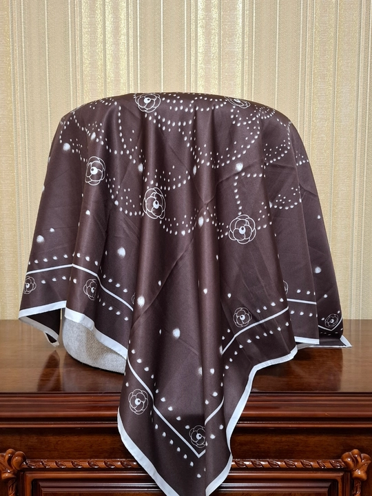 Ayollar ipak ro‘molchasi, hijob, sharf, 90 x 90 sm