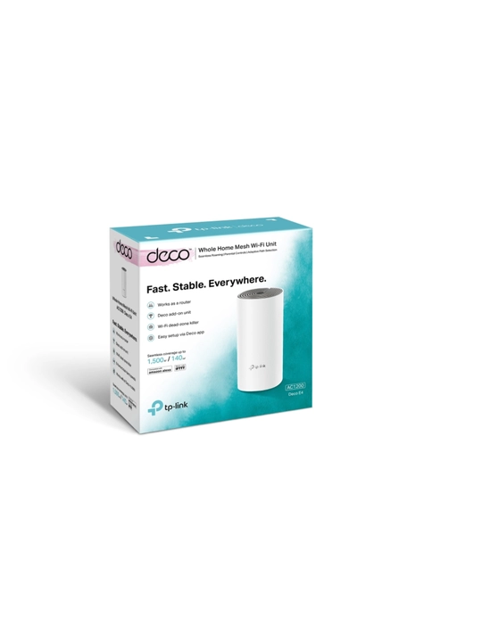 Deco E4 — ishlab chiqarishdan chiqarilgan Butun uy uchun Mesh Wi-Fi tizimi AC1200