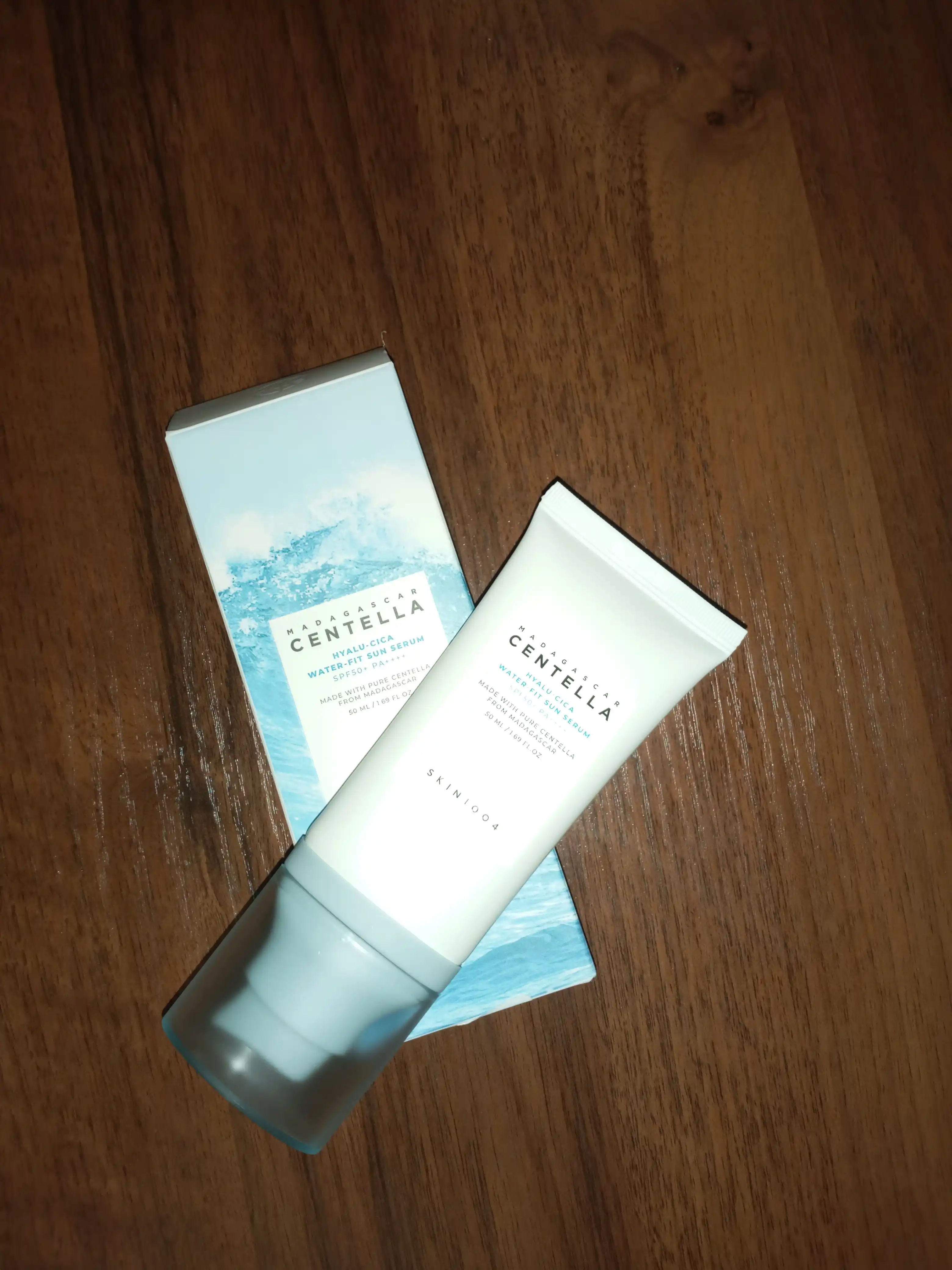 Centella Madagascar SPF 50+ — легкий солнцезащитный крем с экстрактом центеллы, 50 мл
