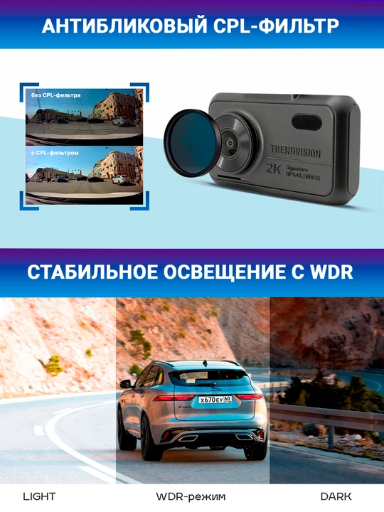 TrendVision tdr-721S EVO DVR