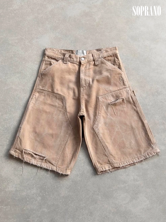 Джинсовые шорты багги REAVEN, мужские, женские, подростковые, размеры S-XXL