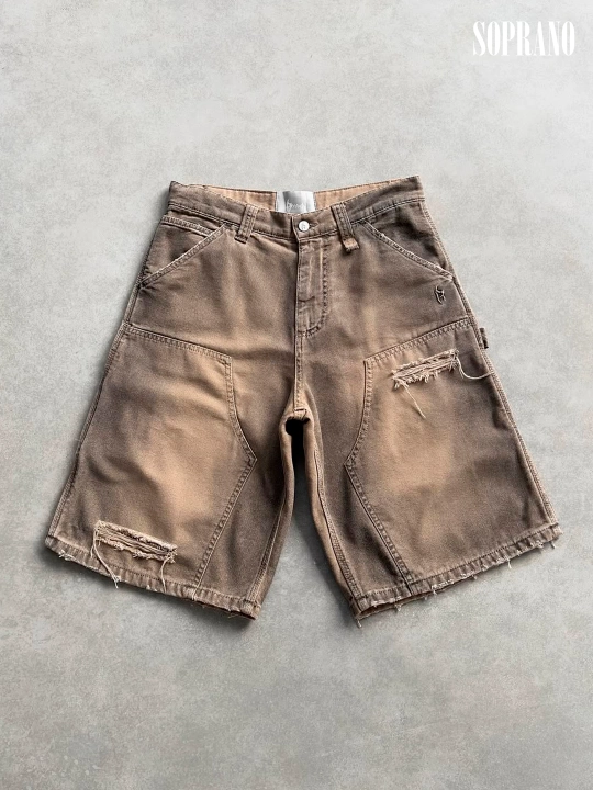 Джинсовые шорты багги REAVEN, мужские, женские, подростковые, размеры S-XXL