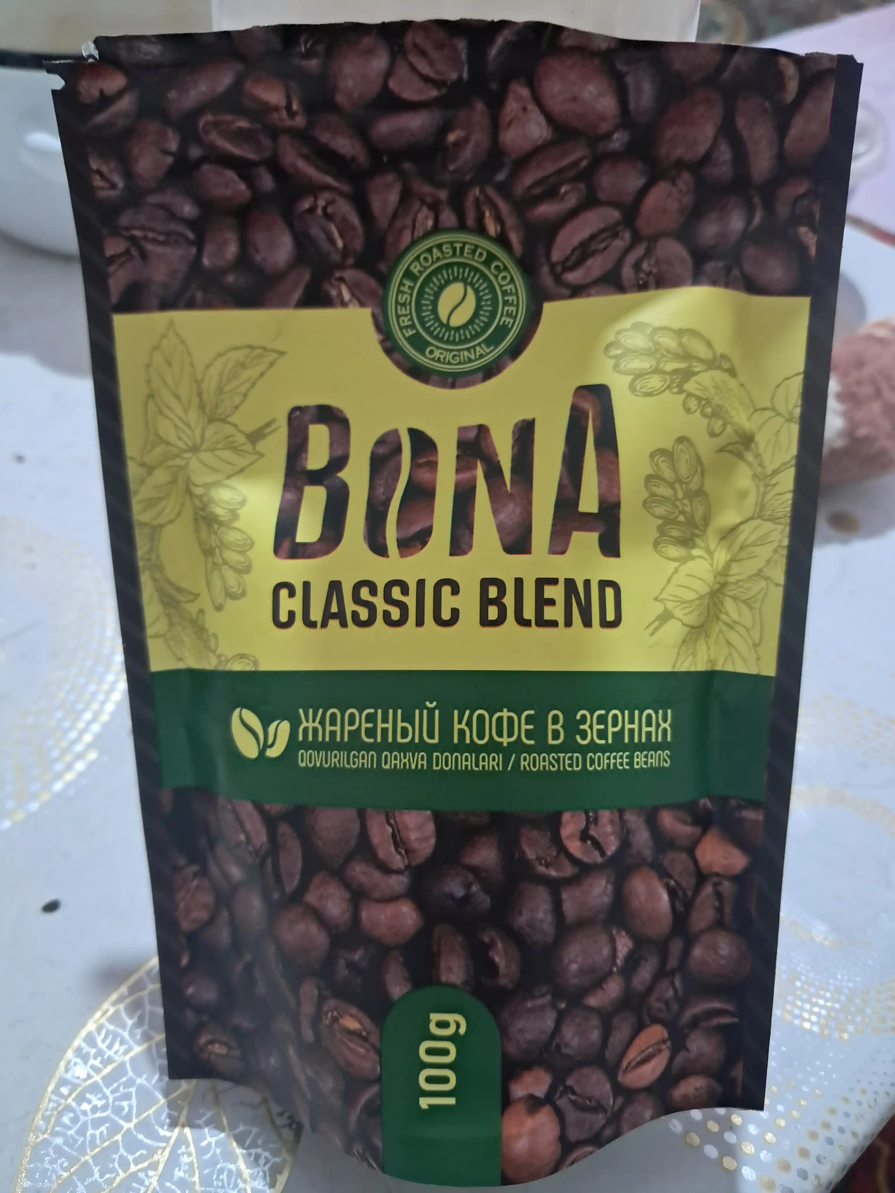 Qahva donlari "BONA", 100 gr